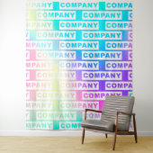 Logo für benutzerdefinierte Unternehmen Wandteppich (Beispiel)