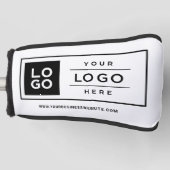 Logo für benutzerdefinierte Weißbücher Golf Headcover (Vorderseite)