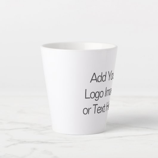 Logo für benutzerdefinierte Werbeaktion Milchtasse (Vorderseite)