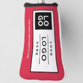 Logo für benutzerdefiniertes Rotes Unternehmen Golf Headcover (Rotieren 90)