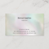 Logo für berufliche Fitness für Personaltrainer Visitenkarte (Rückseite)