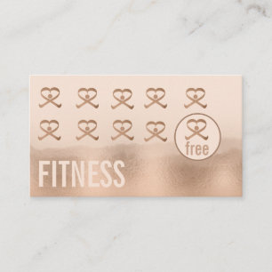 Logo für berufliche Fitness für Personaltrainer Visitenkarte