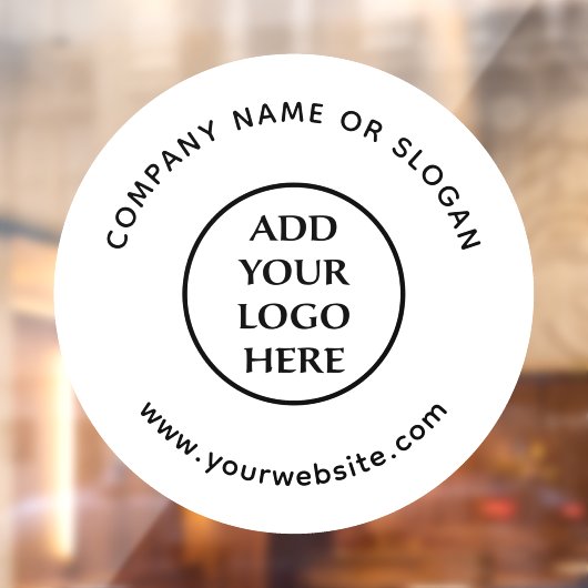 Logo für Berufliche Unternehmen Fensteraufkleber (Blatt 2)