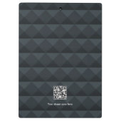 Logo für berufliche Unternehmen Klemmbrett (Rückseite)