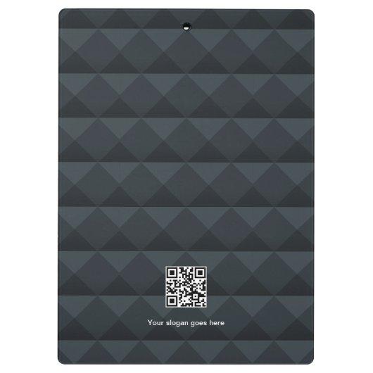 Logo für berufliche Unternehmen Klemmbrett (Rückseite)