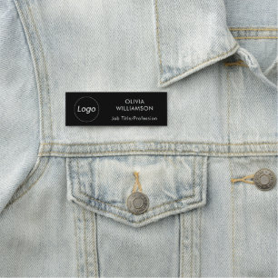 Logo für berufliche Unternehmen Namensschild