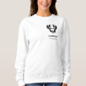 Logo für Berufliche Unternehmen Sweatshirt (Vorderseite)