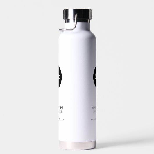 Logo für berufliche Unternehmen Trinkflasche (Rechts)