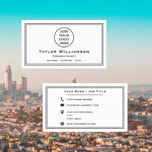 Logo für Berufliche Unternehmen Visitenkarte