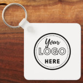 Logo für berufliche Unternehmenswerbung Schlüsselanhänger (Vorderseite)