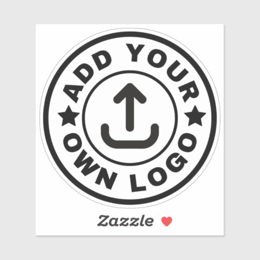 Logo für Berufliche Wasserflasche S Aufkleber (Blatt)