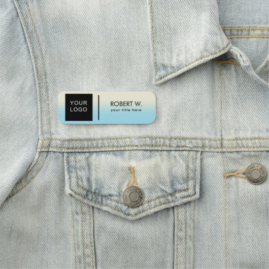 Logo für Berufliches Unternehmen Namensschild (Beispiel)