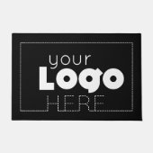 Logo für "Black Business Welcome Mat Company" Fußmatte (Vorderseite)