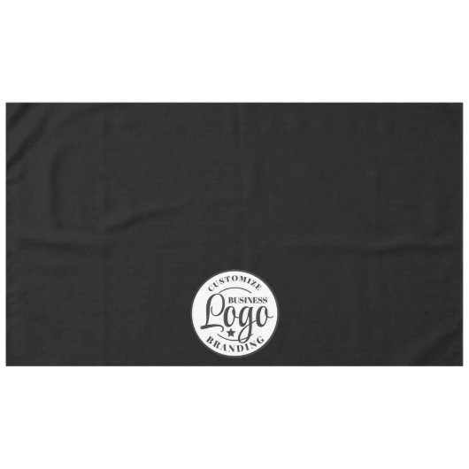 Logo für "Black Custom Show" Tischdecke (Vorderseite (Horizontal))