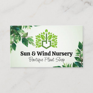 Logo für Blätter anzeigen   Horizontal Visitenkarte