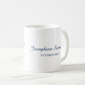 Logo für "Blauer Hund und Katze" oder Ihr eigenes  Kaffeetasse (VorderseiteRechts)
