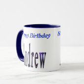 Logo für Blue Andrew, Tasse (Vorderseite Links)