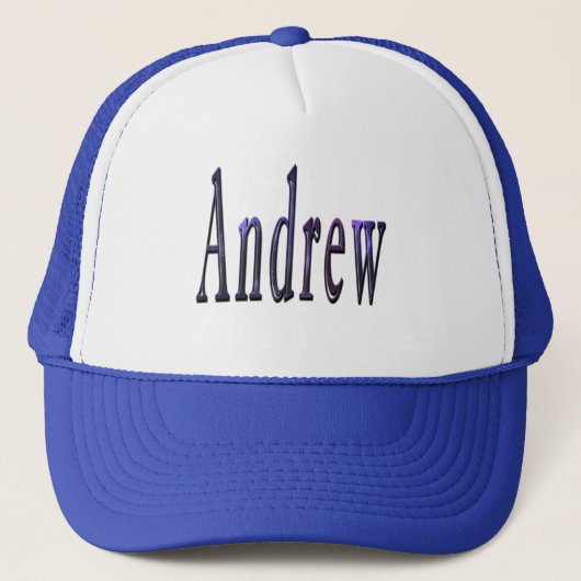 Logo für Blue Andrew, Truckerkappe (Vorderseite)