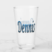 Logo für Blue Dennis Glas (Vorderseite)