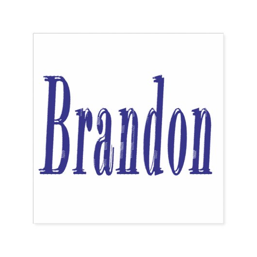 Logo für Brandon, Permastempel (Design)