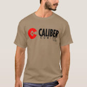 Logo für Caliber Comic auf T - Shirt (Vorderseite)