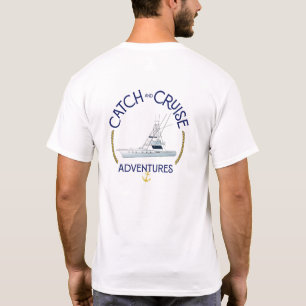 Logo für Catch and Cruise Adventures - Männer und  T-Shirt