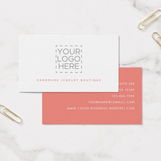 Logo für Coral Simple Modern Juwelier Designer (Büro)