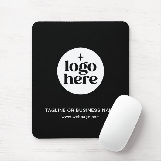 Logo für "Custom Text Black Company" Mousepad (Mit Mouse)