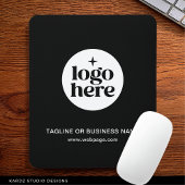 Logo für "Custom Text Black Company" Mousepad