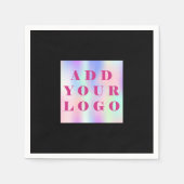 Logo für das Bar von Black Café Serviette (Vorderseite)