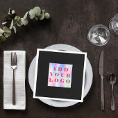 Logo für das Bar von Black Café Serviette