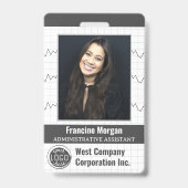 Logo für das benutzerdefinierte Foto-Bar für Mitar Ausweis (Vorderseite)