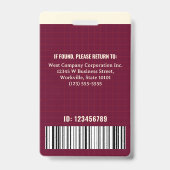 Logo für das benutzerdefinierte Foto-Bar von Offic Ausweis (Back)