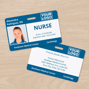 Logo für das benutzerdefinierte Foto Blue Medical Ausweis