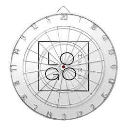 Logo für das benutzerdefinierte Geschäft Minimalis Dartscheibe