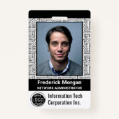 Logo für das benutzerdefinierte IT-Computer-Foto B Ausweis (Vorderseite)