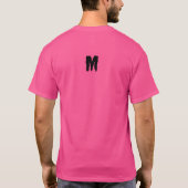 Logo für das benutzerdefinierte Monogramm T-Shirt (Rückseite)