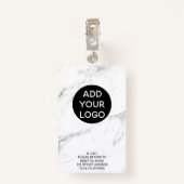 Logo für das Berufliche Marmorschwester-Foto Ausweis (Rückseite mit Klammer)