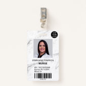 Logo für das Berufliche Marmorschwester-Foto Ausweis (Vorderseite mit Klammer)