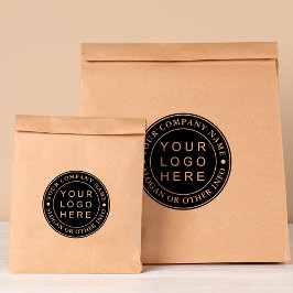 Logo für das Black Circle Business Gummistempel