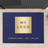 Logo für das blaue Gold Fußmatte
