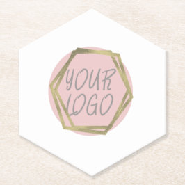 Logo für das Branding in modernen Unternehmen Untersetzer