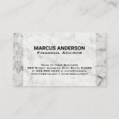 Logo für das Bull Bear Bar Chart | Finanziell Visitenkarte (Rückseite)