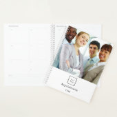 Logo für das Business Foto, weißes Team, QR-Code 2 Planer (Anzeige)