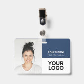 Logo für das Foto "Eigene Firmenangestellte" Ausweis (Vorderseite mit Clip)