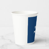 Logo für das Foto hinzufügen Pappbecher (Rechts)