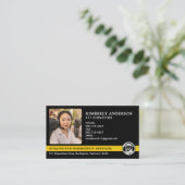 Logo für das Foto "Notdienste für den benutzerdefi Visitenkarte (Stehend Vorderseite)