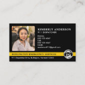 Logo für das Foto "Notdienste für den benutzerdefi Visitenkarte (Vorderseite)