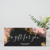 Logo für das Geschenkgutschein für moderne Earth T (Stehend Vorderseite)