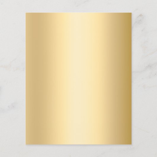 Logo für das Gold-Geschäft - benutzerdefinierter T Flyer (Hinten)